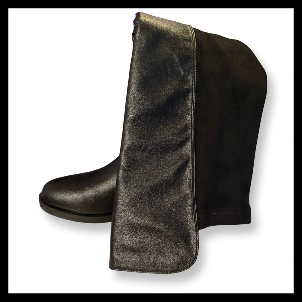 ‼️‼️Clearance-BAMBOO Black Over the Knee Boots